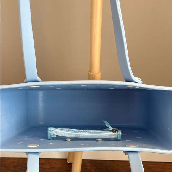 Bogg Baby Medium Bag Light Sky Blue Tote Bag with Insert Bag - Picture 6 of 11